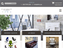 Tablet Screenshot of officefurnitureinlondon.co.uk